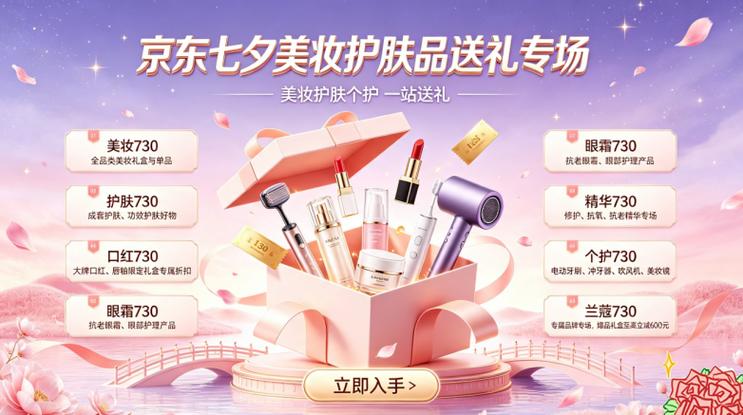 美妆香水全覆盖,学生下单更划算,善用专属口令解锁叠加礼赠优惠